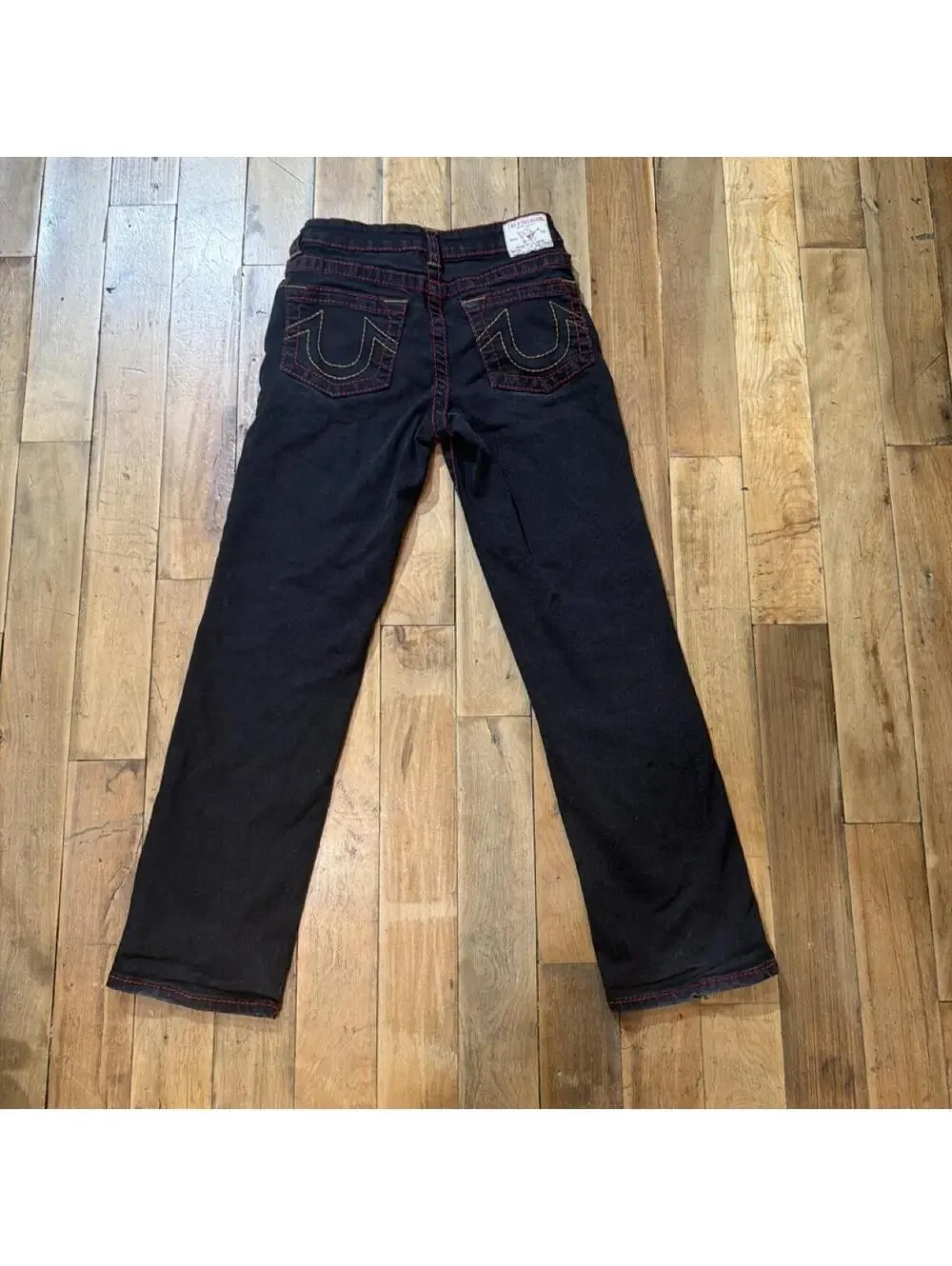 True Religion Kid's Black and Grey Jeans